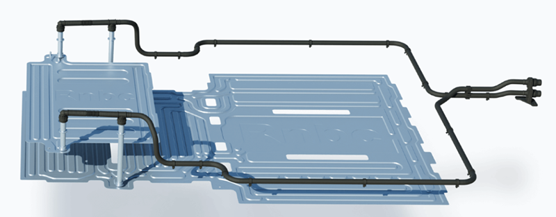 Stamped Liquid Cooling Plate
